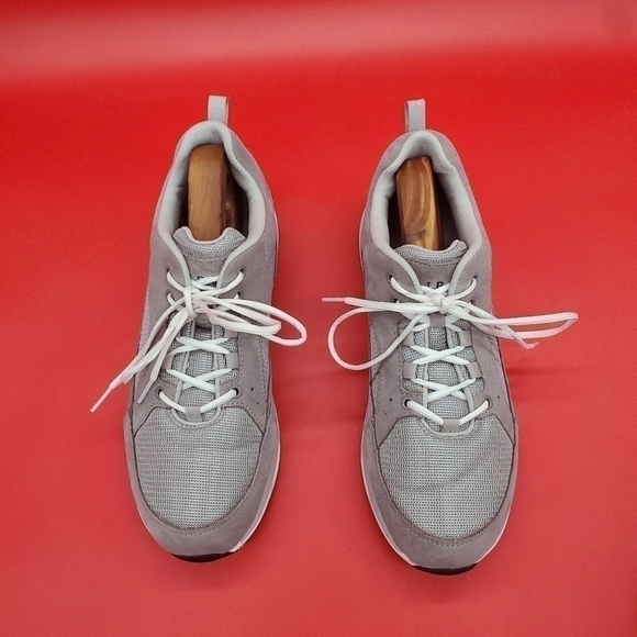 LL Bean Shoes Men\'s 10M Gray Suede Mesh Comfort Fitness Walking Sneaker main image 12